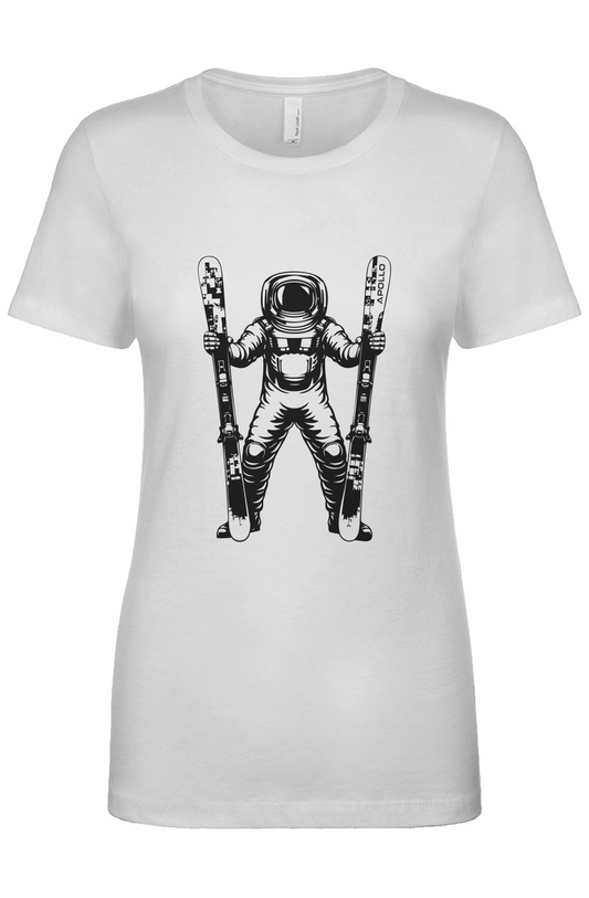 Astro Skier Short Sleeved T-shirt - WOMEN'S