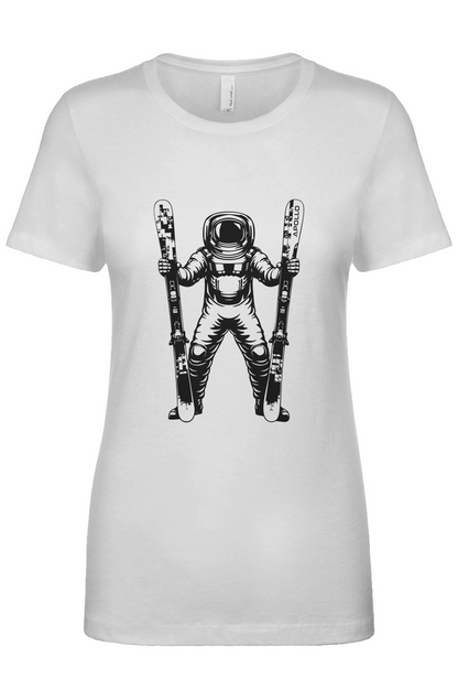 Astro Skier Short Sleeved T-shirt - WOMEN'S