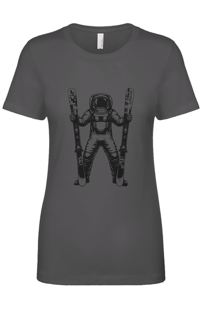 Astro Skier Short Sleeved T-shirt - WOMEN'S
