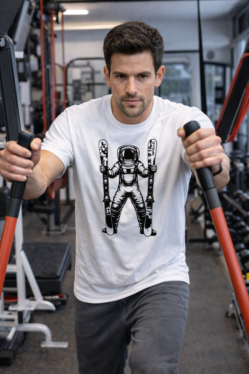 Astro Skier Short Sleeved T-shirt - MEN'S