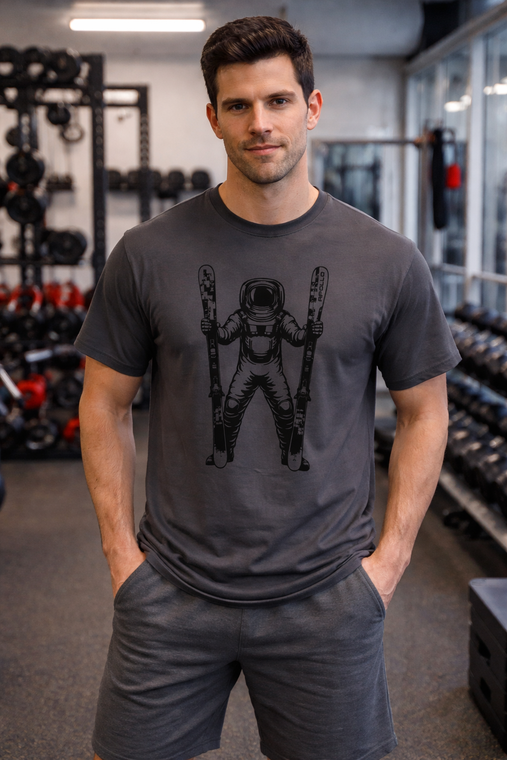 Astro Skier Short Sleeved T-shirt - MEN'S